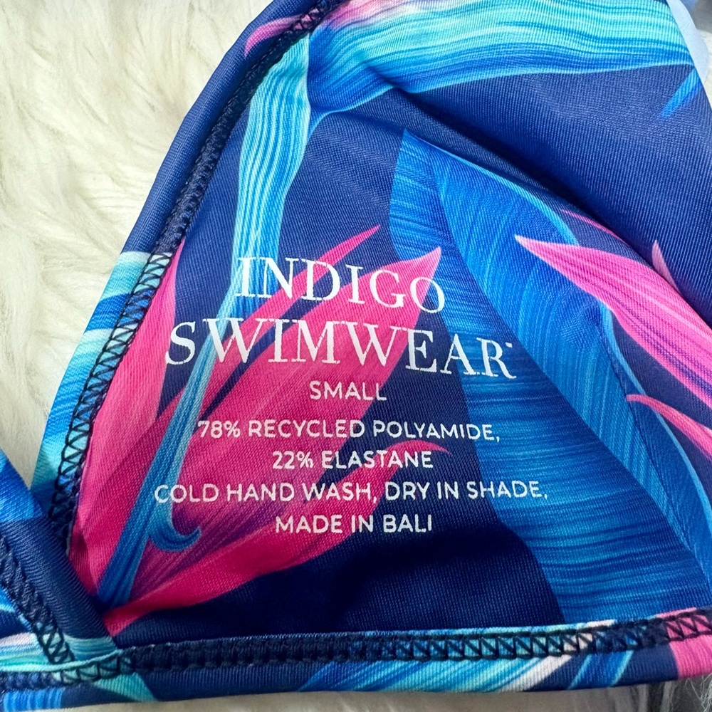 INDIGO SWIMWEAR Tropical Ruffle Bikini Set - Picture 5 of 8